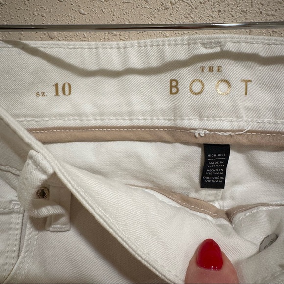 NWT White House Black Market The Sculpt High-Rise BootJeans 10 - Picture 8 of 10